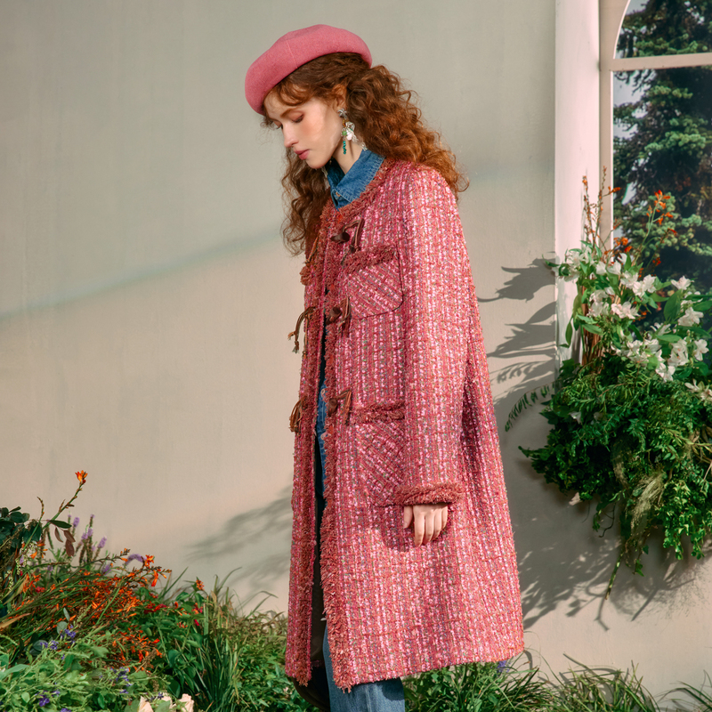 【小余专属】菀草壹2025春季新款毛呢外套D22011411