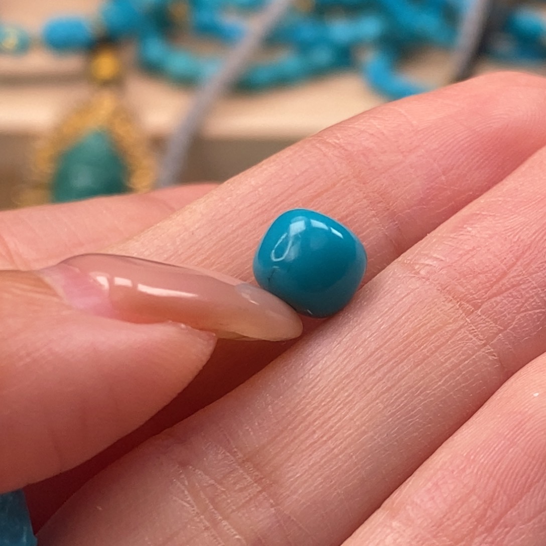 未镶嵌绿松石挂件善**晴