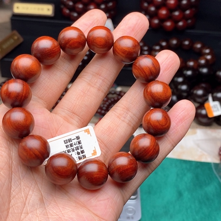 睡***^檀香紫檀（小叶紫檀）手串/手链1.5原汁原味5星