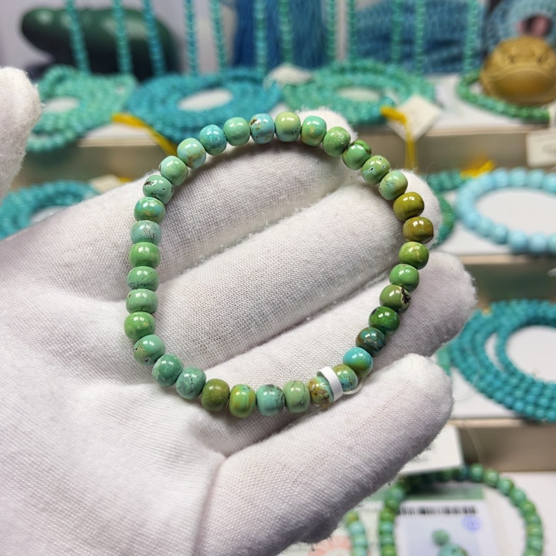 绿松石未镶嵌手链