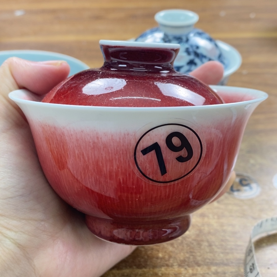 手工手绘柴窑单杯