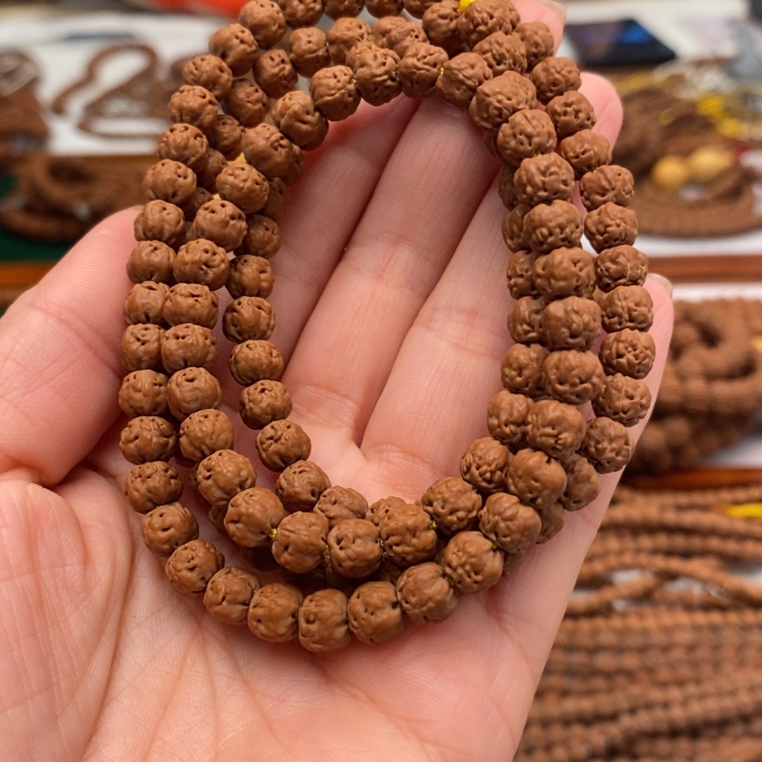 希***尔吊坠金刚菩提定制佛手108➕7➕