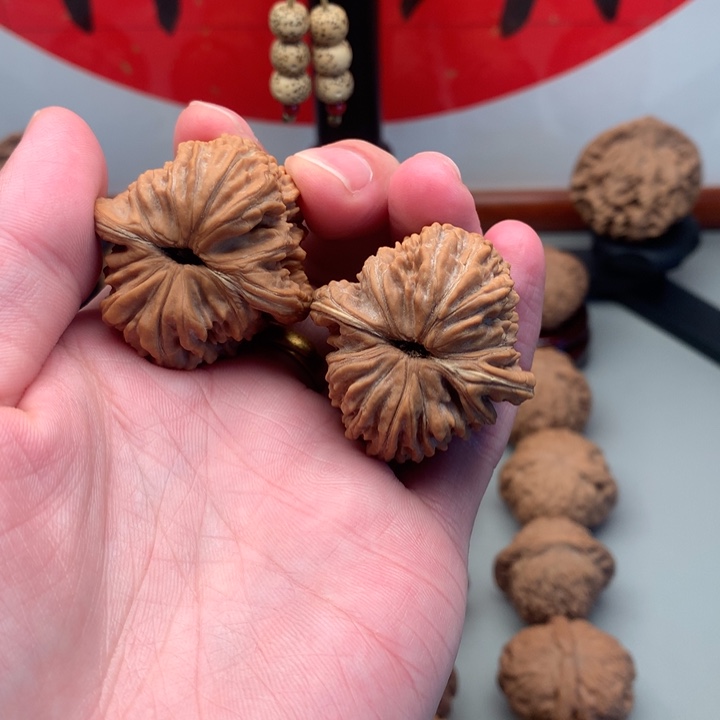 桃核吊坠37精品四座楼