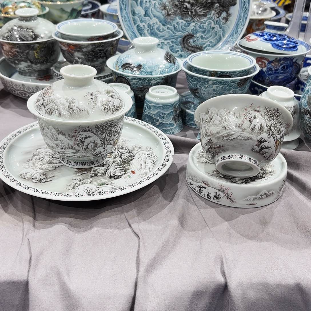 瓷片景德镇瓷器艺术