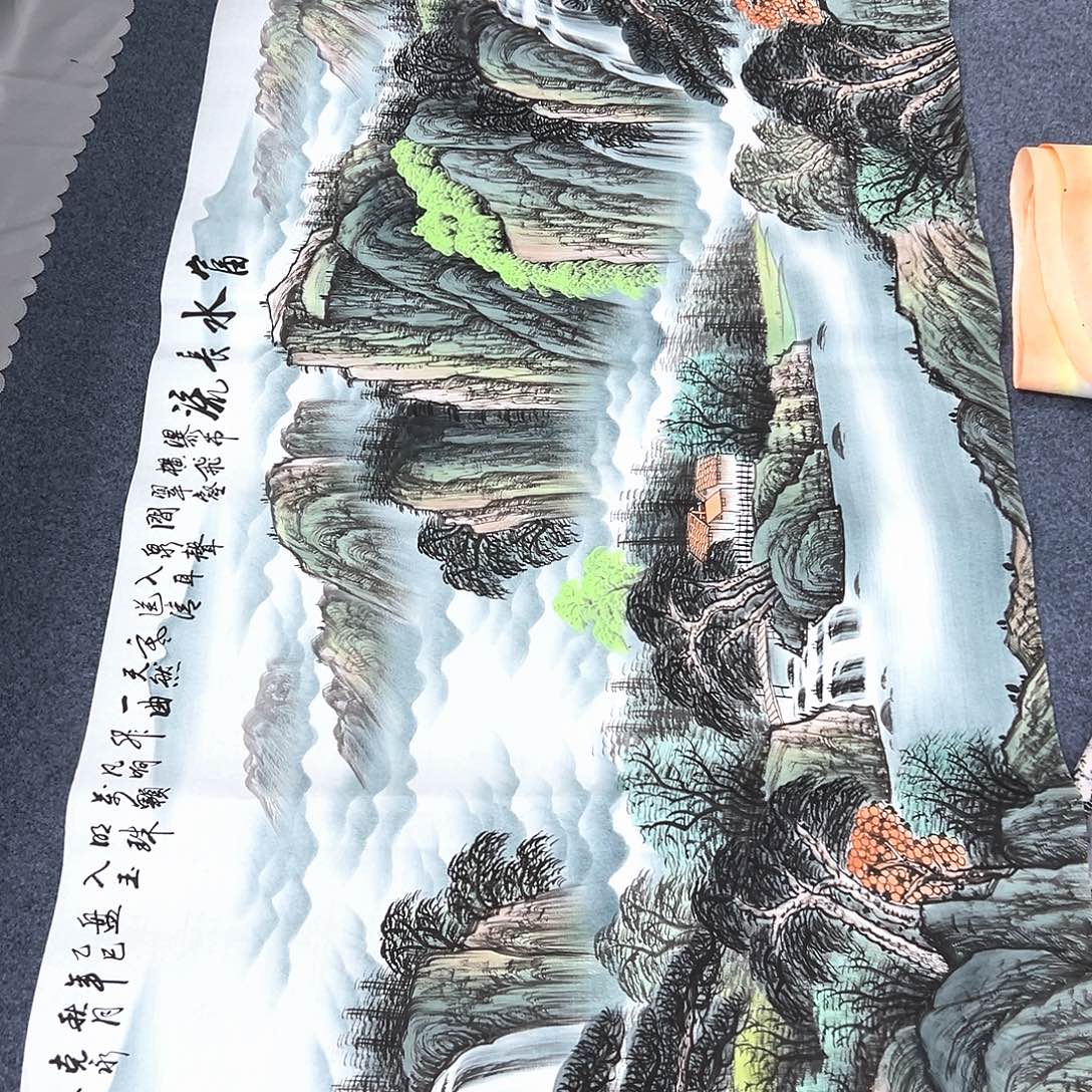 国画国画作品宣纸纯手绘