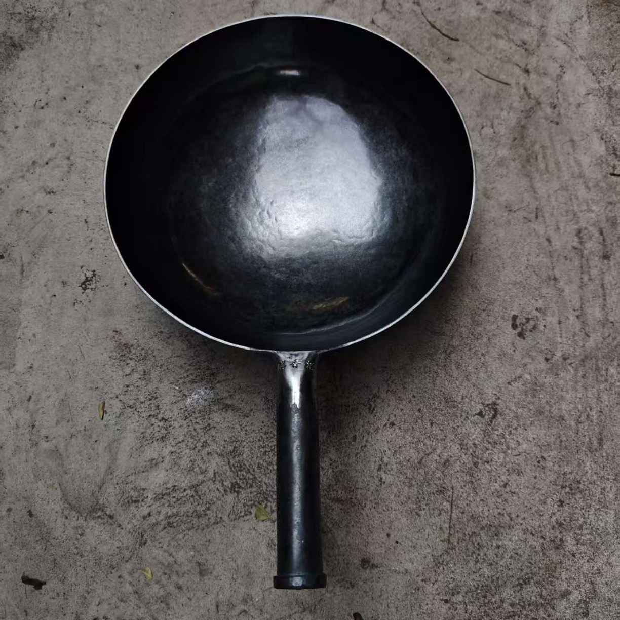 膳香源30cm纯手工古法黑锅