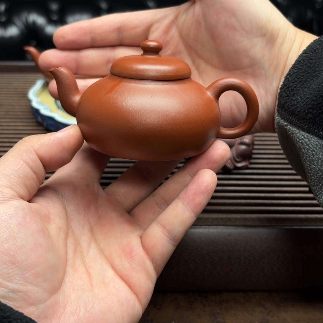 V***果茶壶紫砂雨果兄三余壶