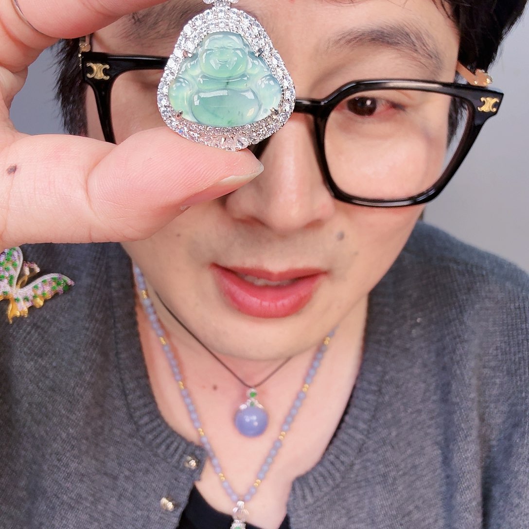 翡翠颈饰未镶嵌一个