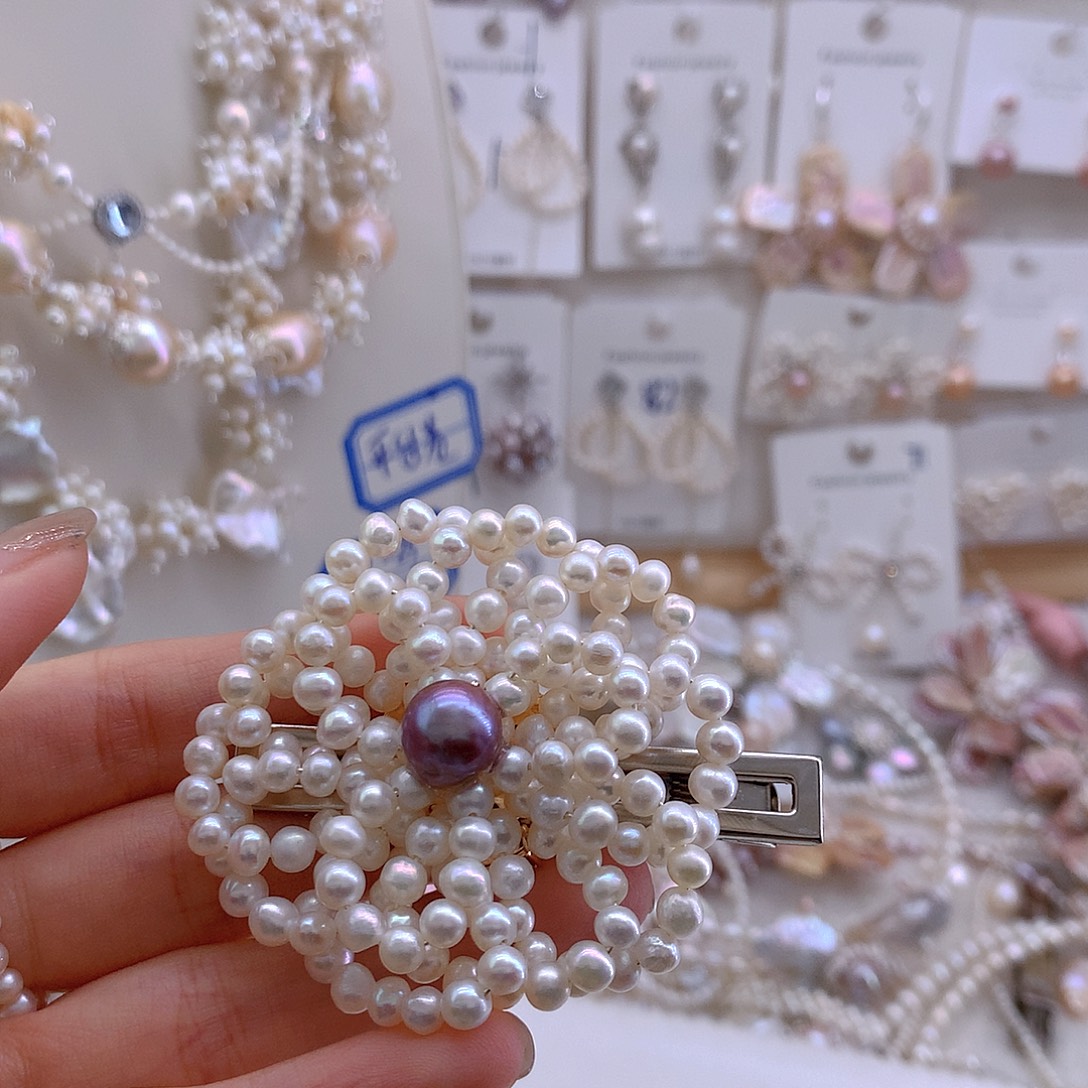 饭***•戒指淡水珍珠未镶嵌