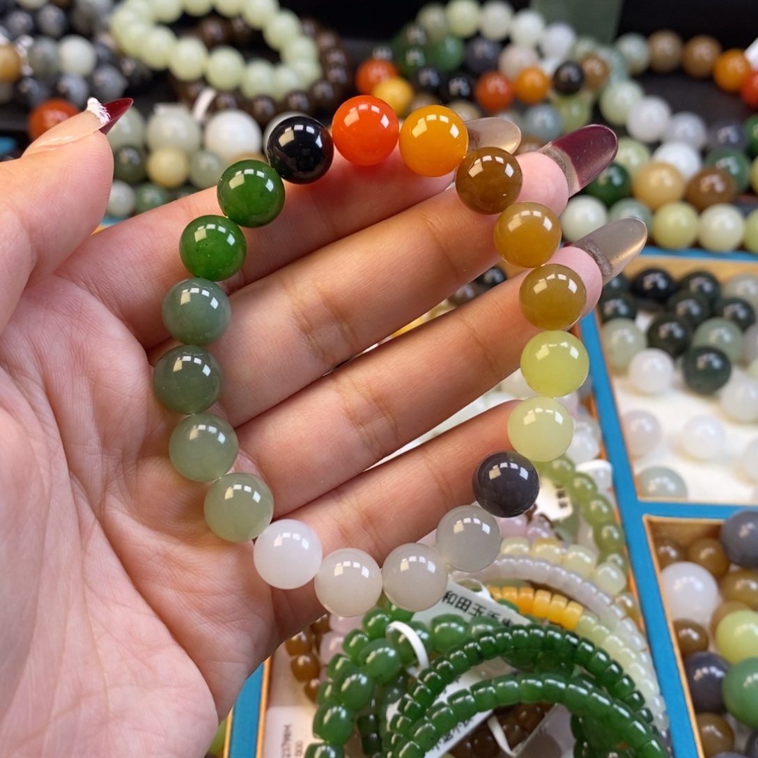 和田玉多宝手串未镶嵌z 10