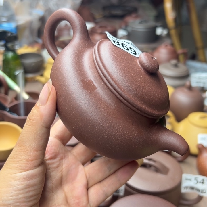 茶壶紫砂紫泥瑕疵不挑280