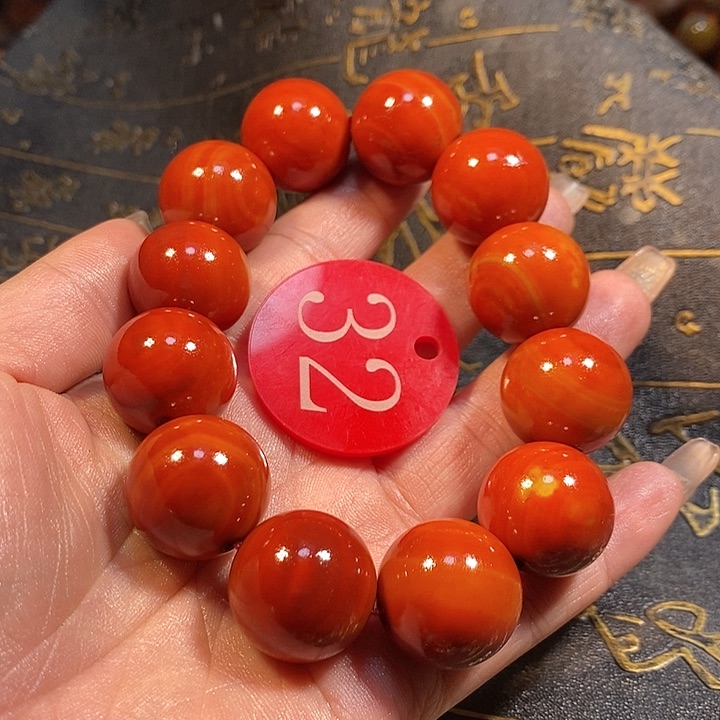 玛瑙/玉髓手链未镶嵌执***尘