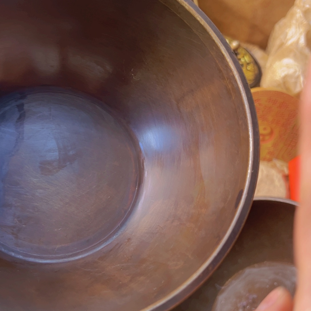 原矿风磨铜麒麟聚宝盆