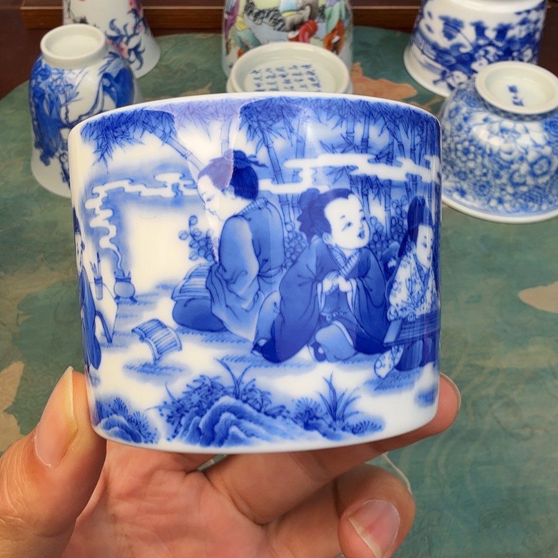 “***”陶现代景德镇全手工全手绘陶瓷