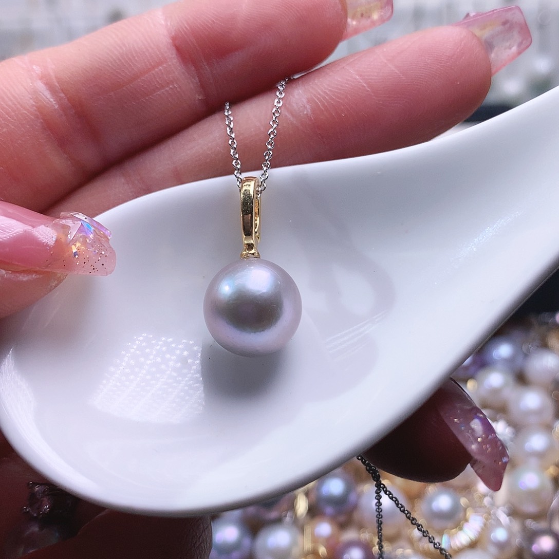 淡水珍珠颈饰合金