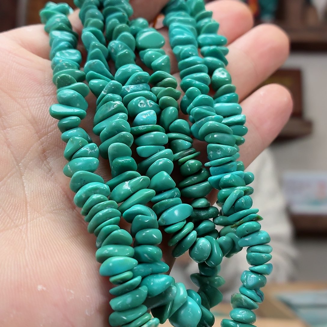 未镶嵌绿松石珠宝奇石