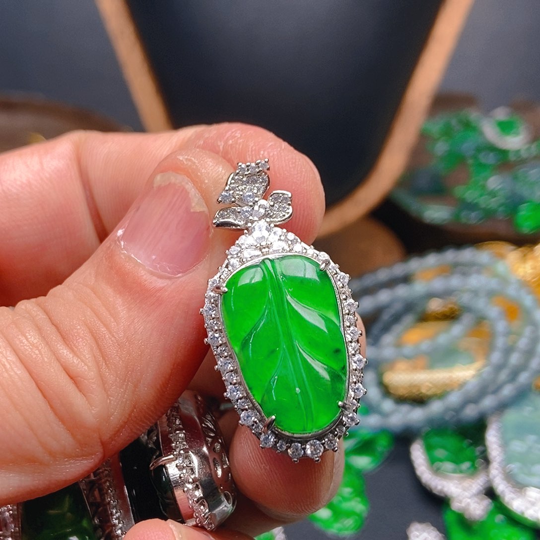 翡翠吊坠(不含链)未镶嵌397吊坠