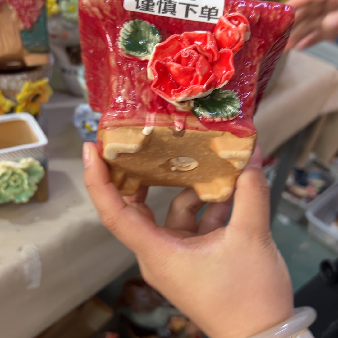 花盆，爱退款拉黑满20发货瑕疵4114