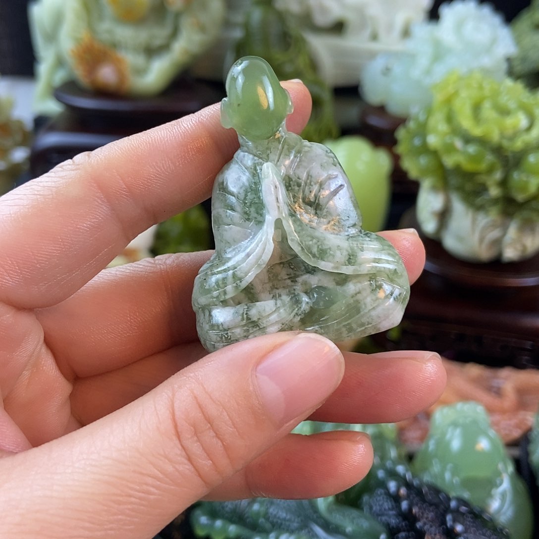 蛇纹石玉手把合金