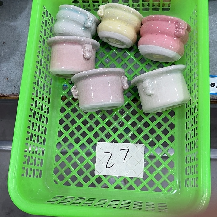 6个福利价陶瓷小多肉花盆性价比！