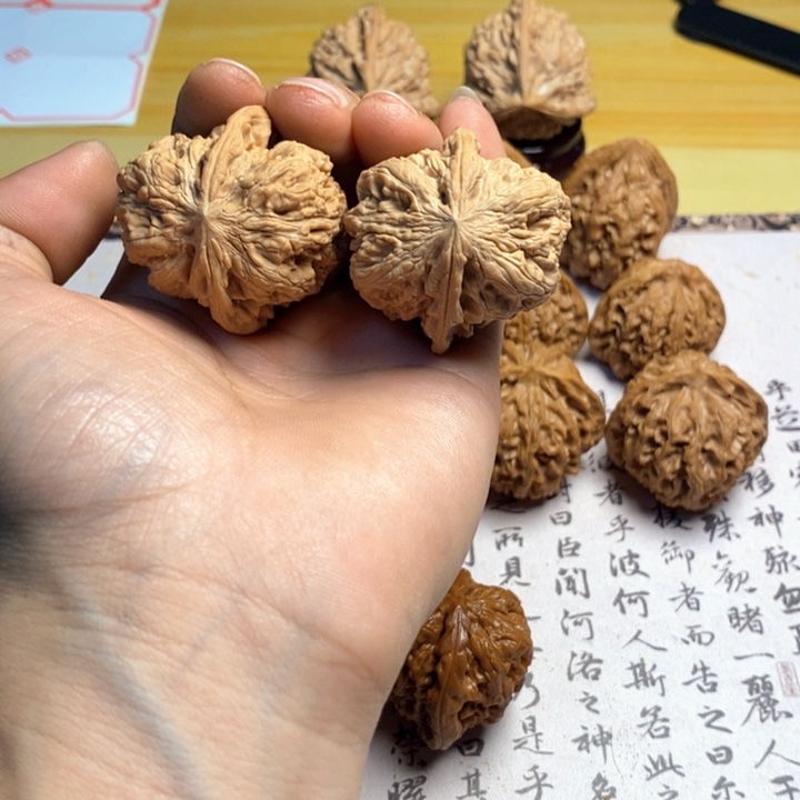 文玩核桃把件将军榜