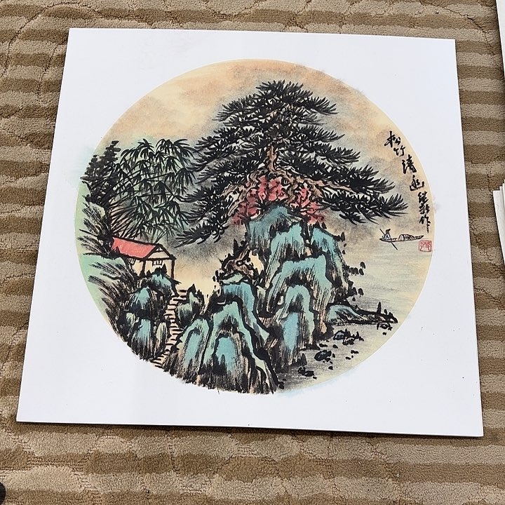 国画花鸟等多种鸟类的栖息50.50