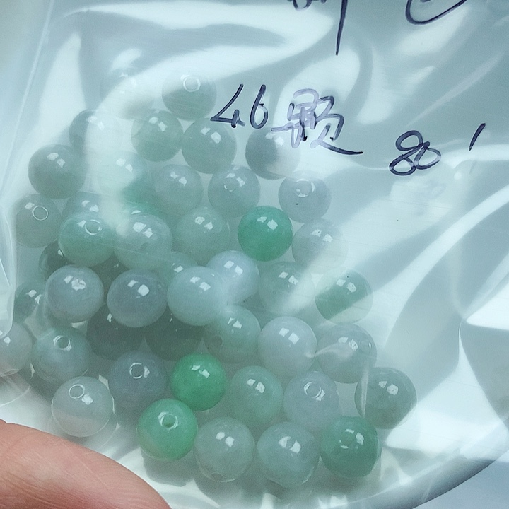 豪***翠翡翠未镶嵌颈饰豪华②