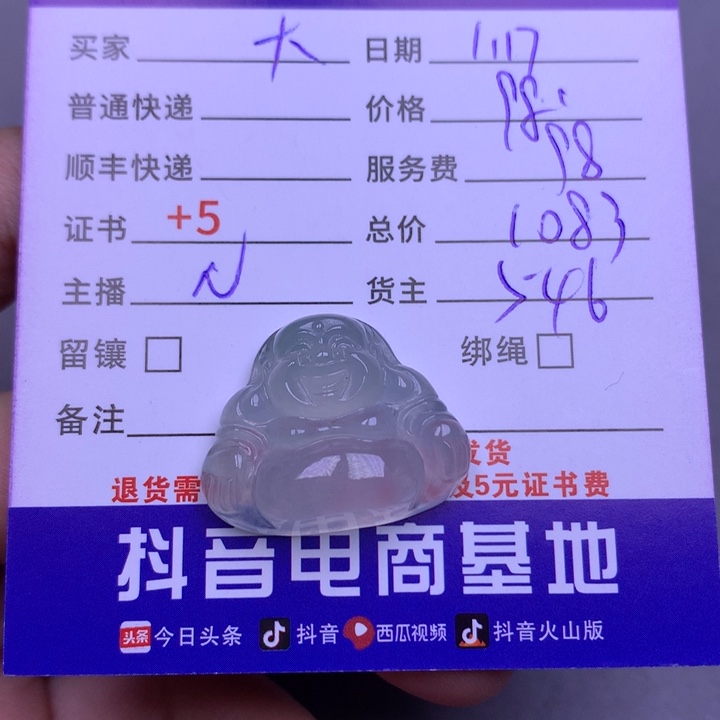 翡翠颈饰未镶嵌大**宝