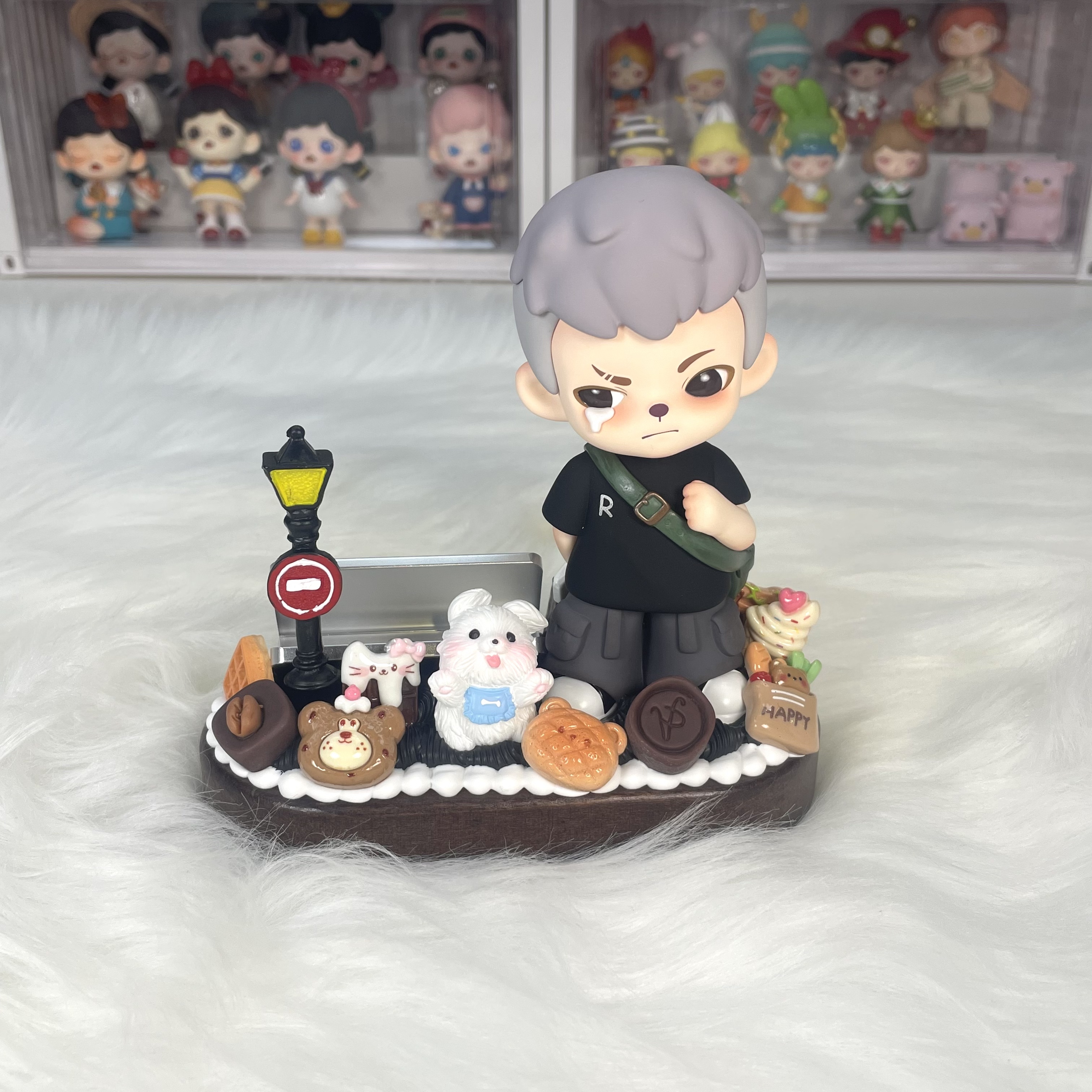 【明款】饭团手工DIY奶油胶停车牌