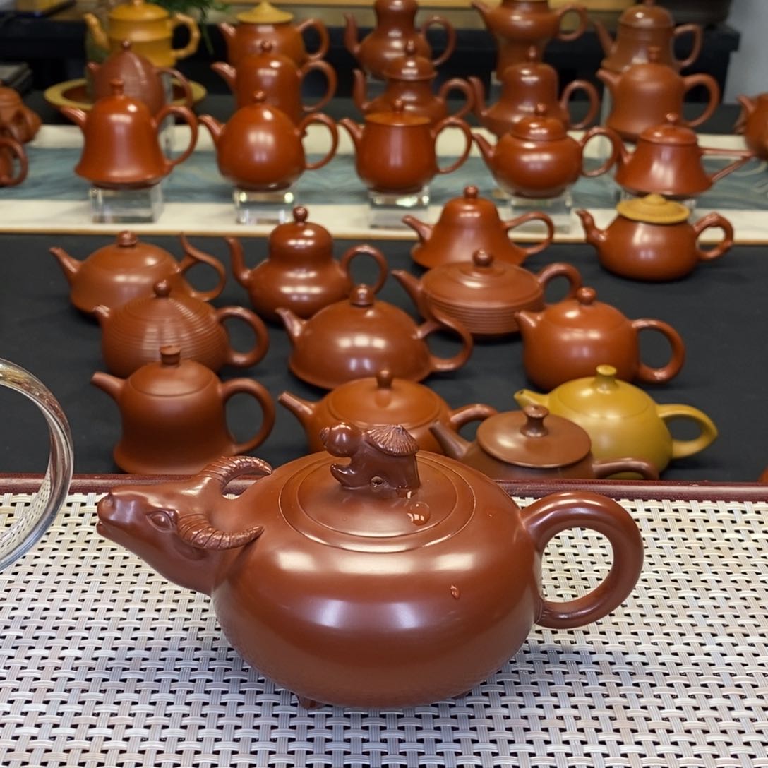 紫砂茶壶.*潮州手工艺