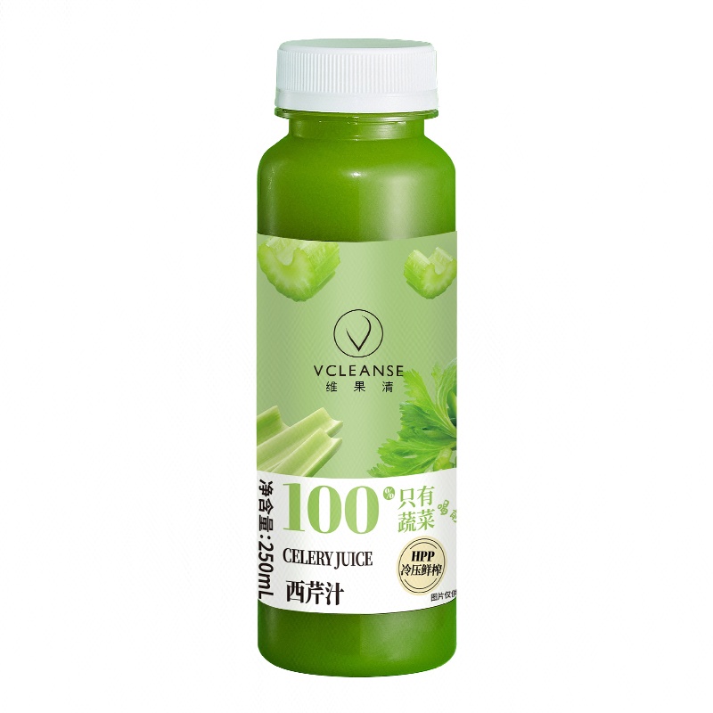 维果清HPP 100%西芹汁250mL/瓶