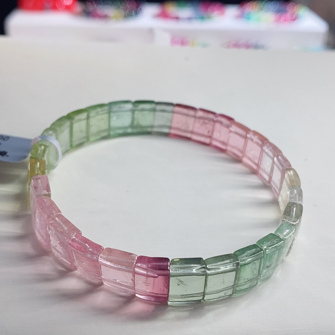 未镶嵌手链碧玺手牌