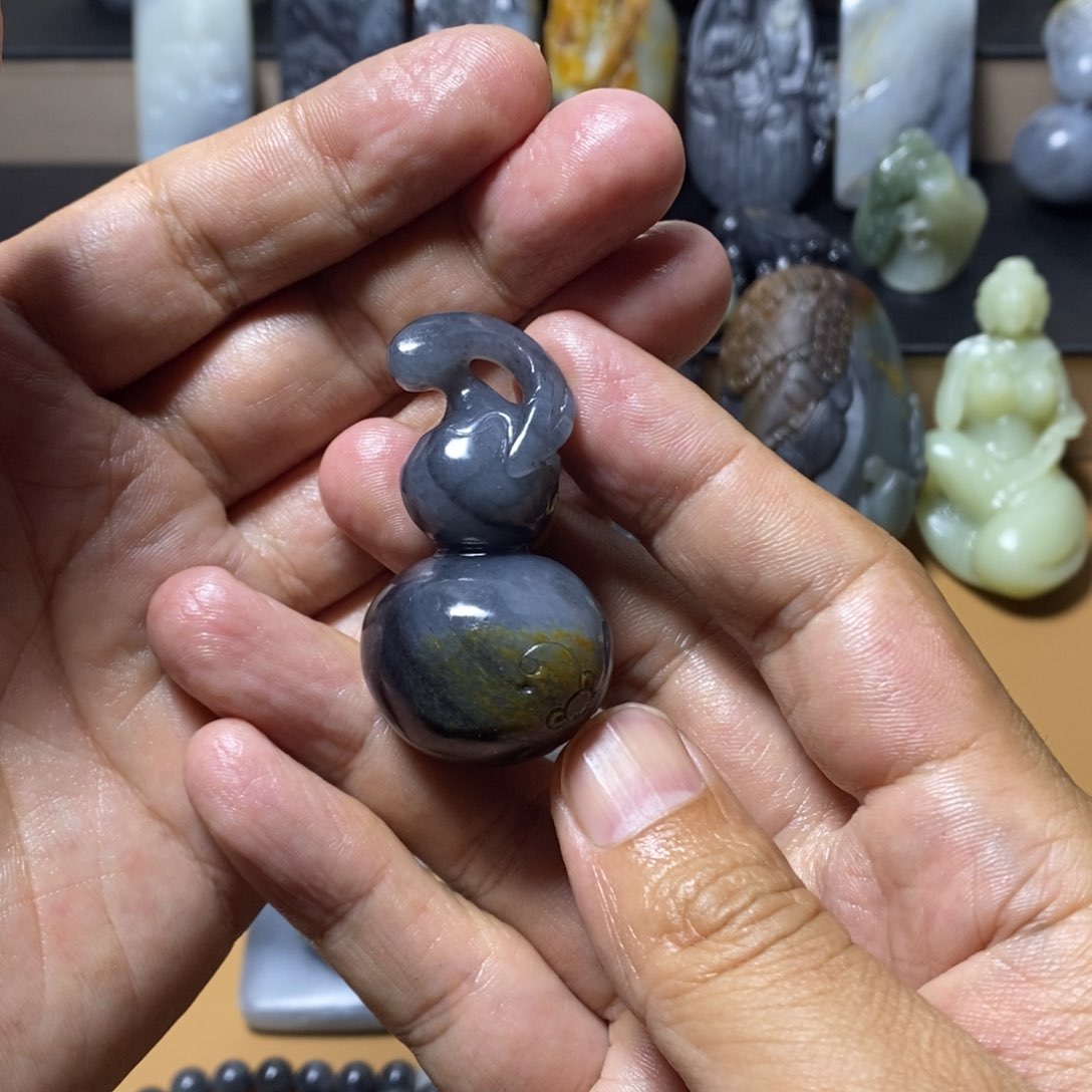 和田玉未镶嵌颈饰5**哥