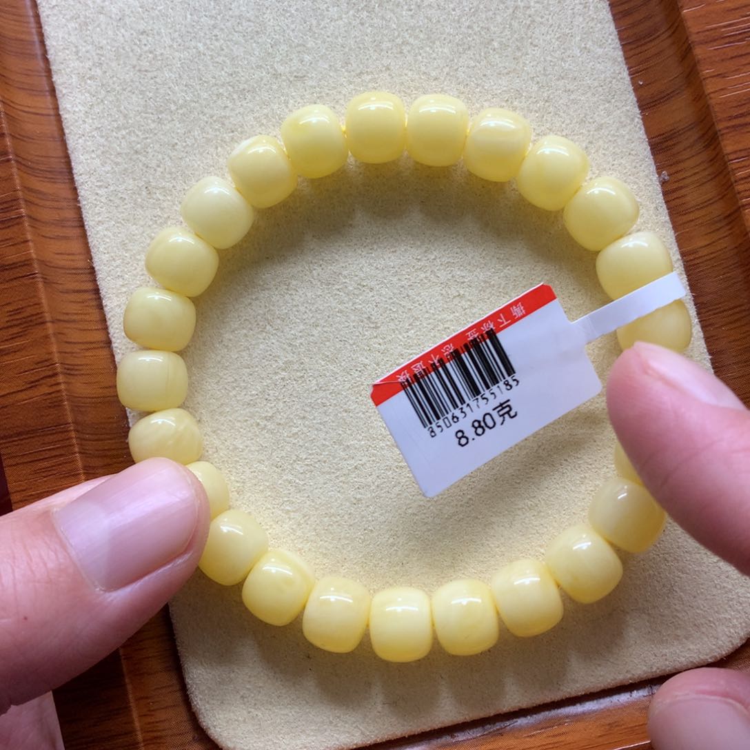 蜜蜡手链未镶嵌蜜蜡