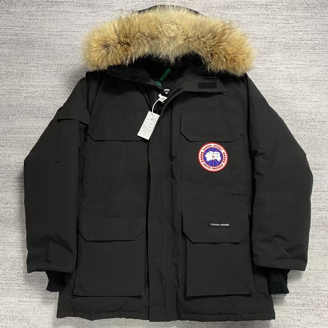 99新 CANADA GOOSE 加拿大鹅 XS 黑色远征expedition羽绒服