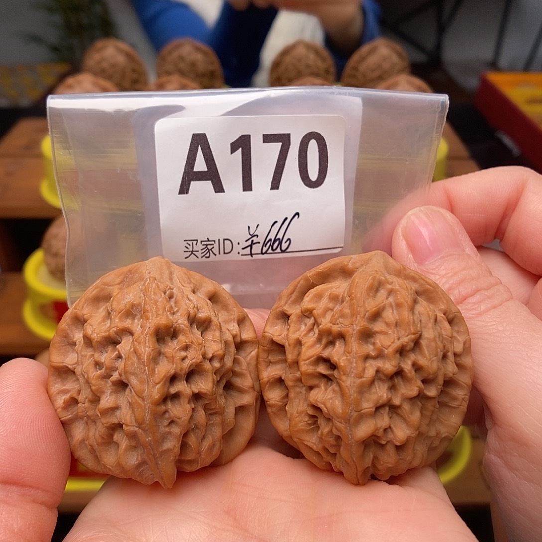 吊坠文玩核桃马老四40