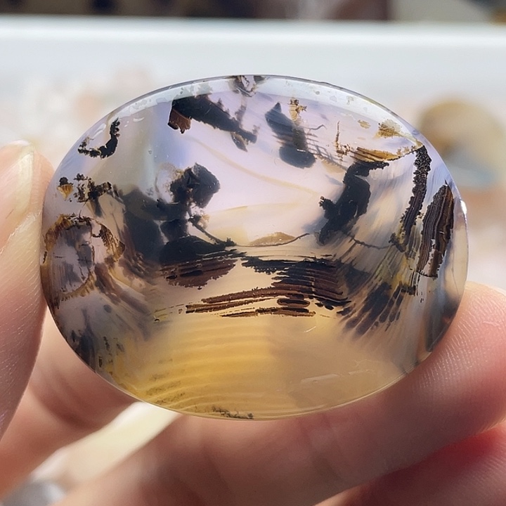 玛瑙/玉髓合金颈饰