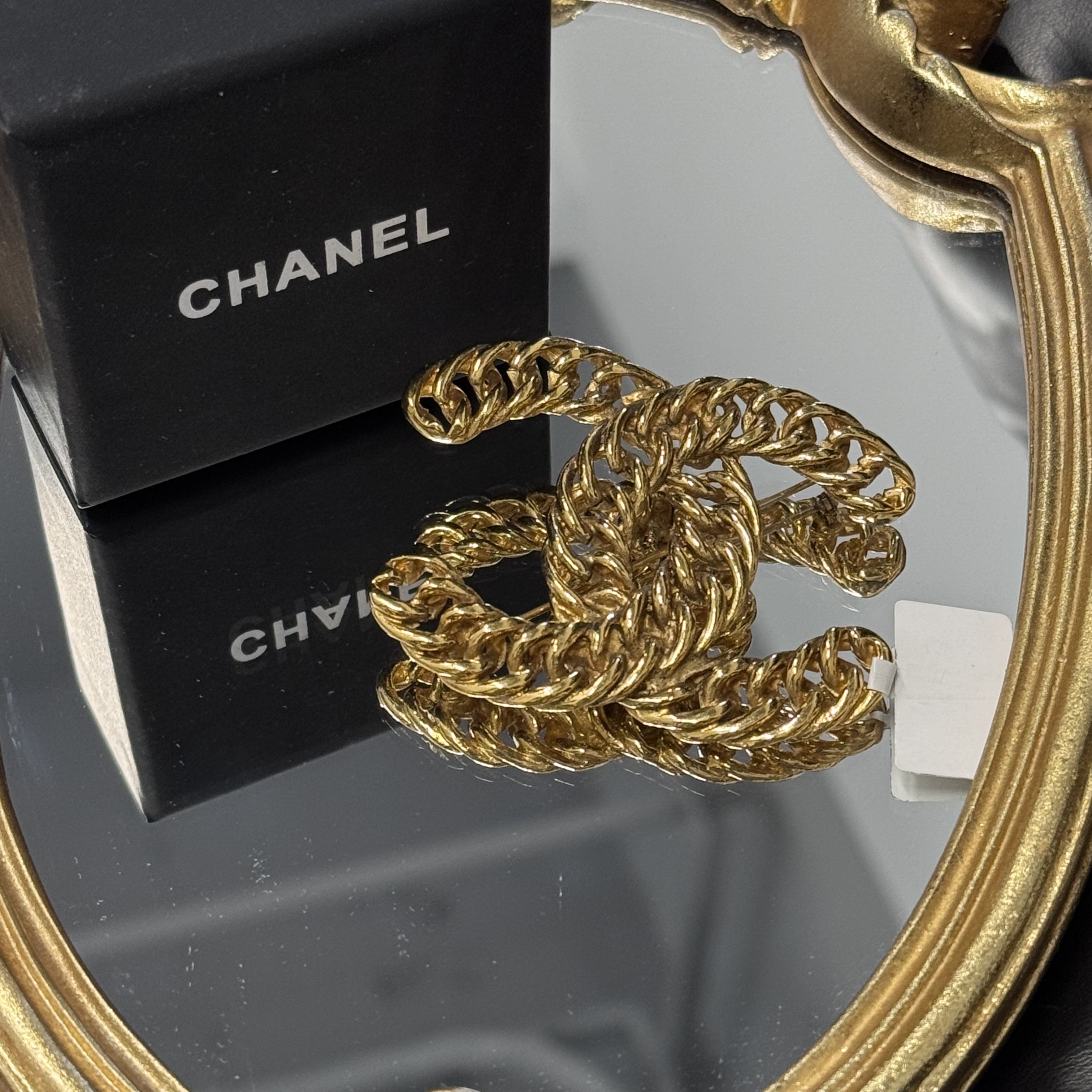 95新 Chanel/香奈儿 香奈儿秀款麻花胸针