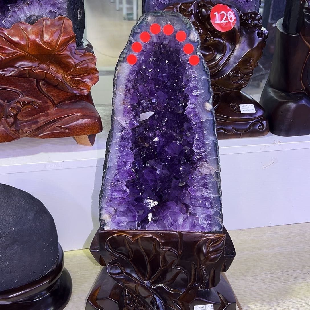 紫晶大型摆件（非配饰）未镶嵌