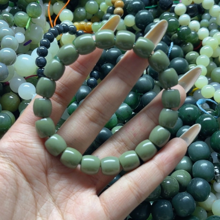 和田玉手链未镶嵌