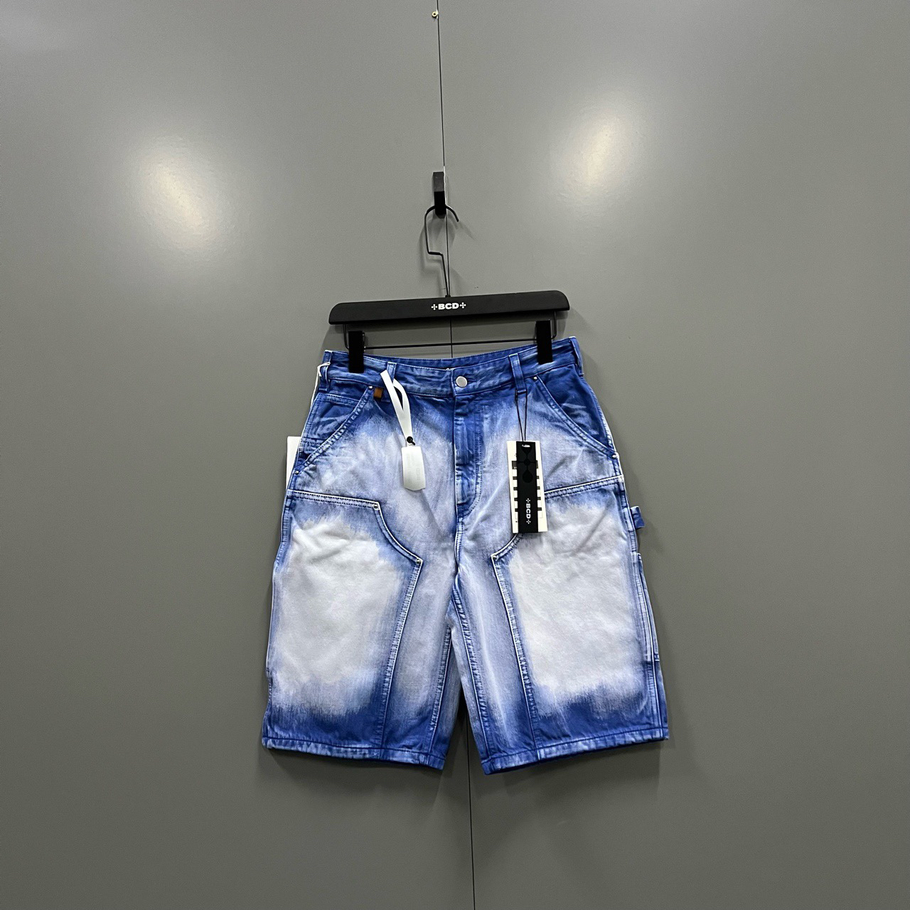 95新 Acne studio （jp）306 扎染水洗牛仔短裤 XS码