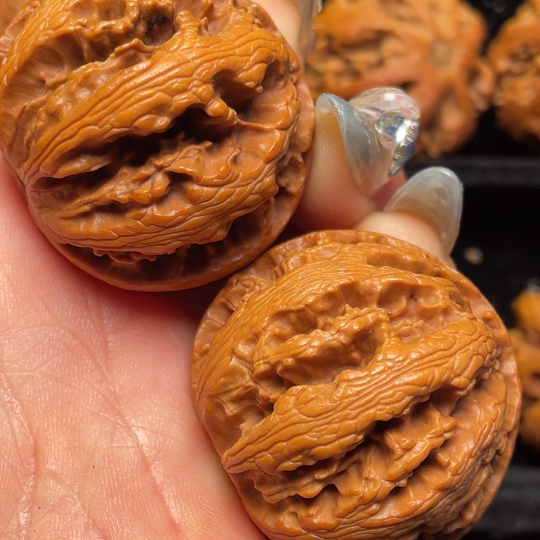 文玩核桃吊坠秦岭山脉核桃