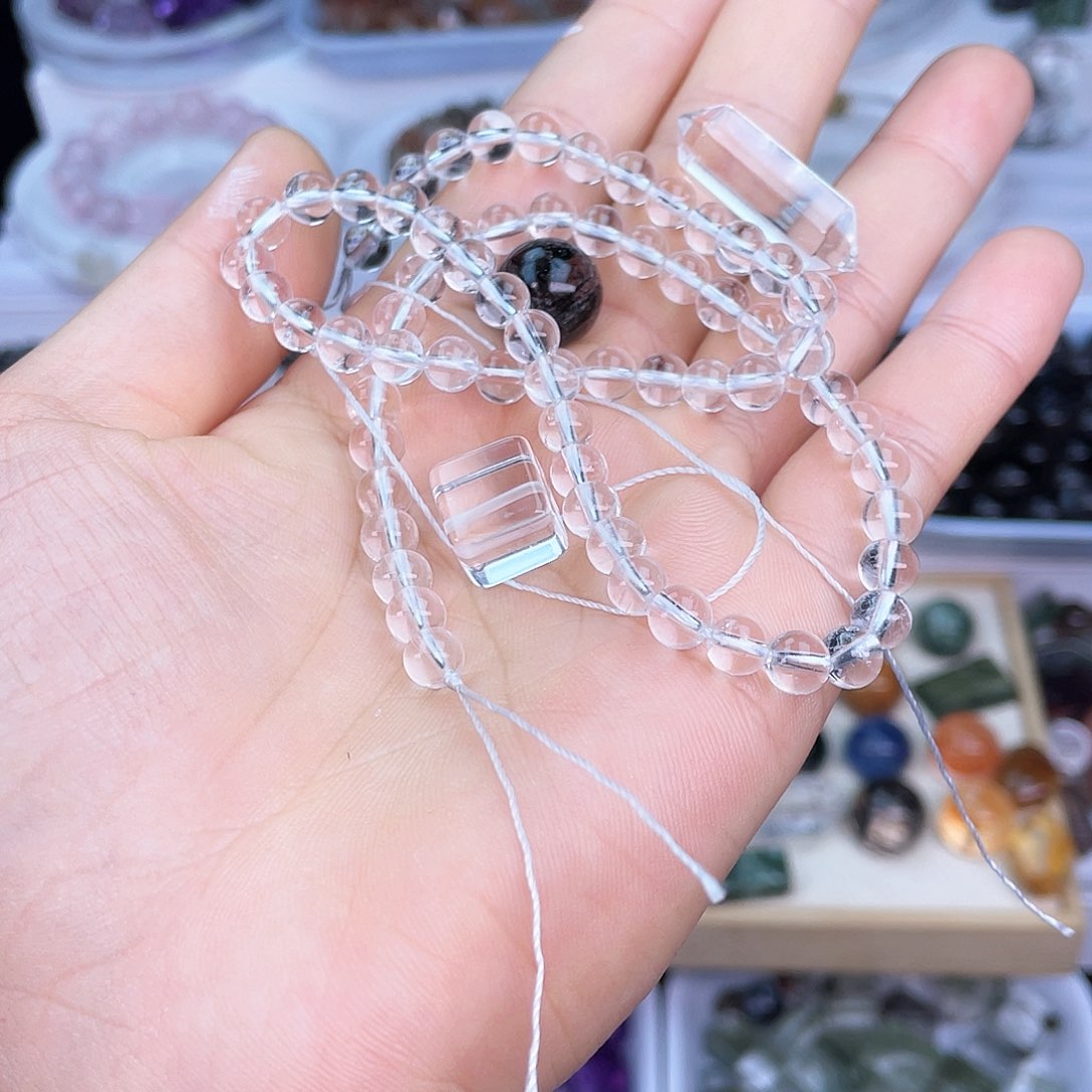 水晶水晶单珠未镶嵌