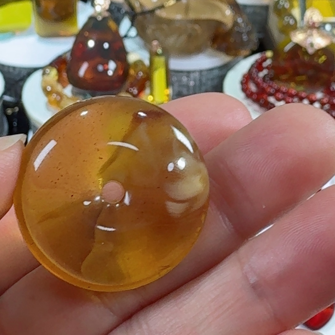 琥珀琥珀画未镶嵌