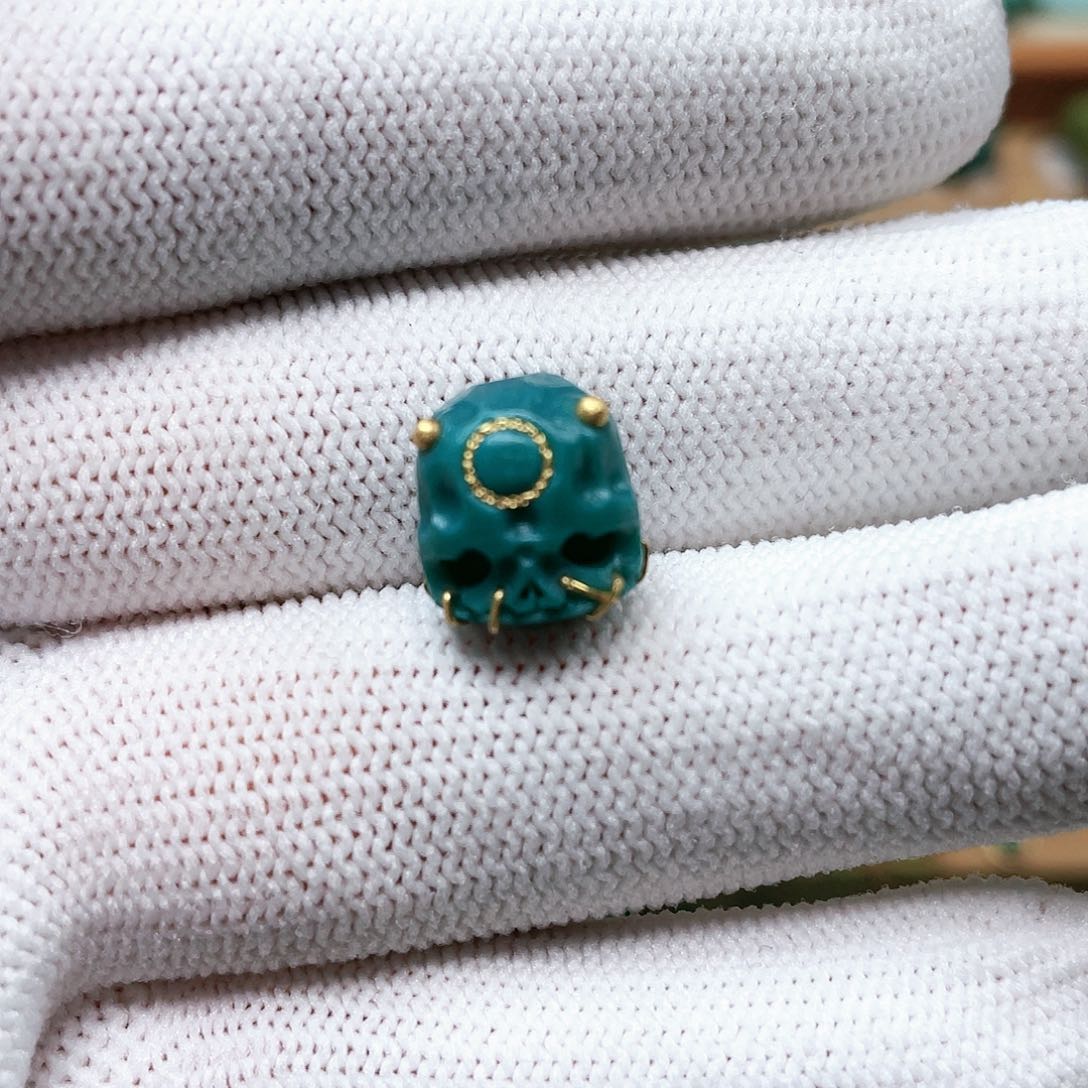 绿松石配饰未镶嵌G****o