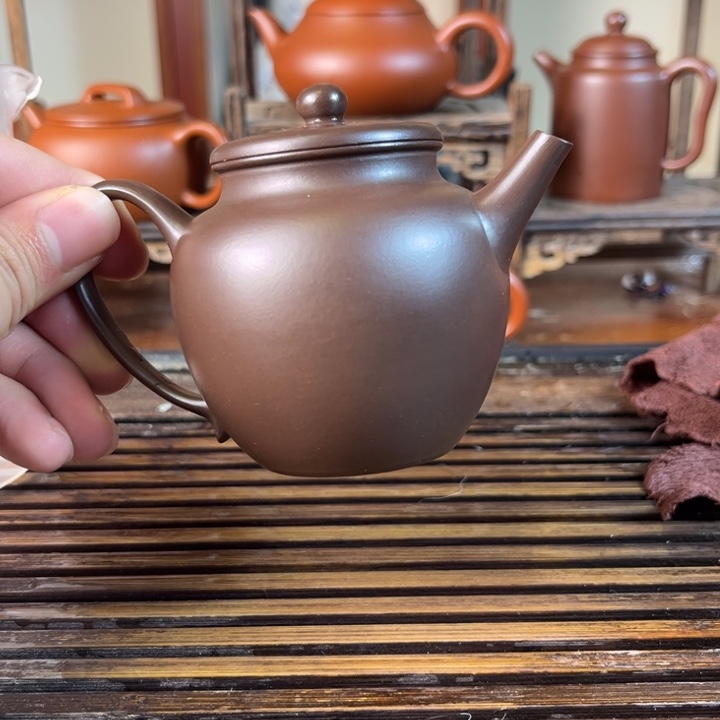 茶壶紫砂原矿紫砂手工制作