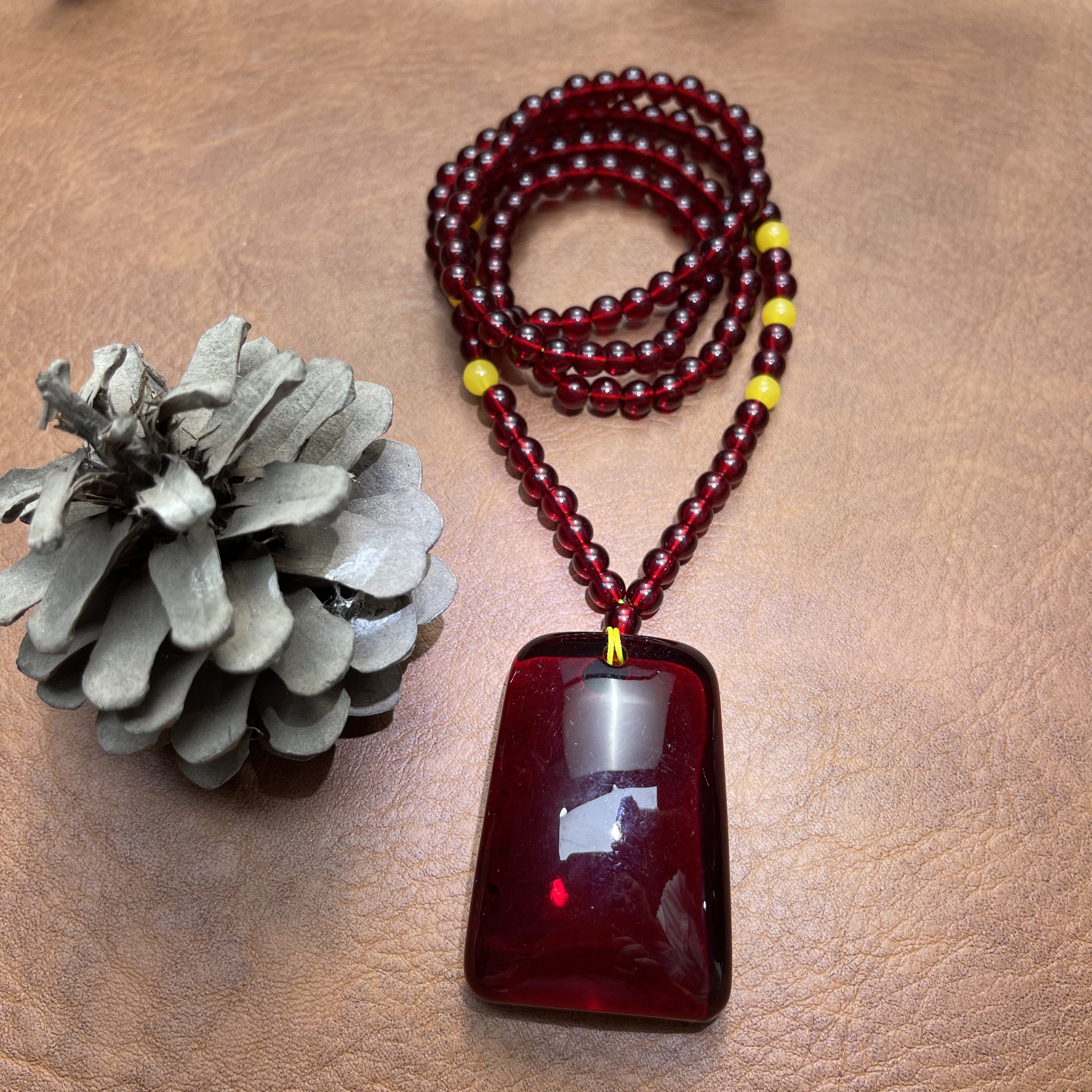 170 琥珀项链（无礼盒）YW05553