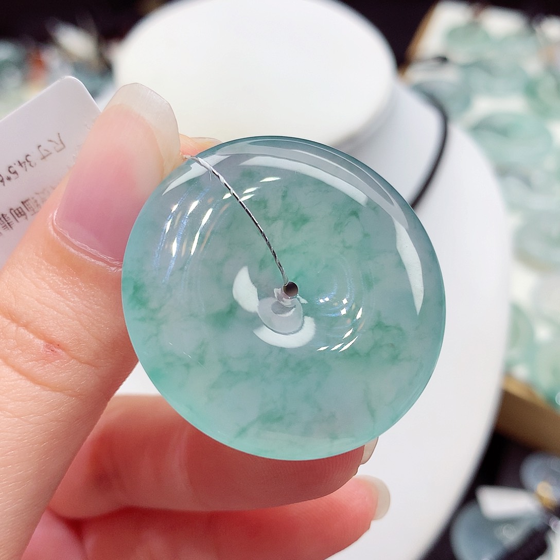 颈饰未镶嵌翡翠翡翠115，34.5/6