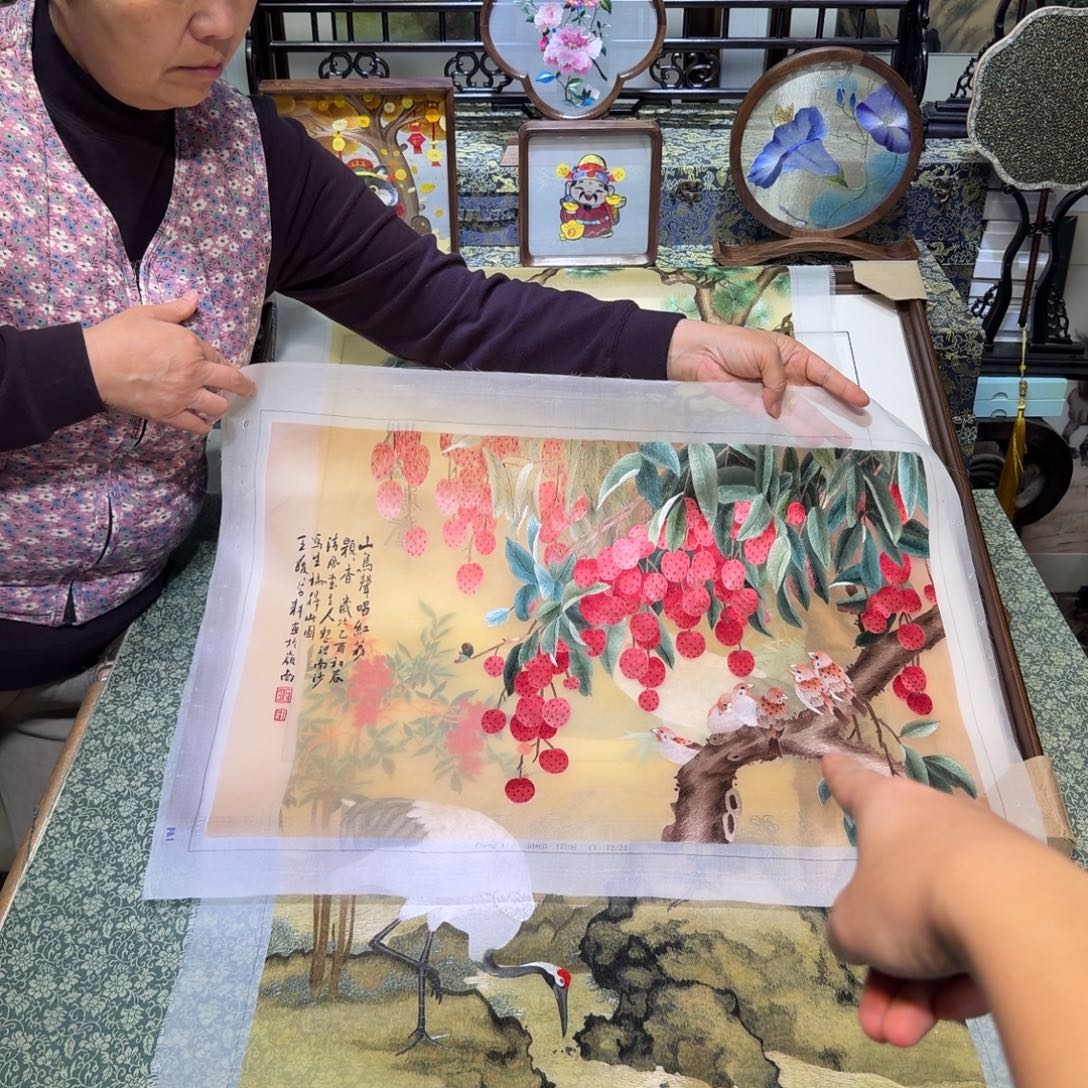 刺绣手工苏绣工艺