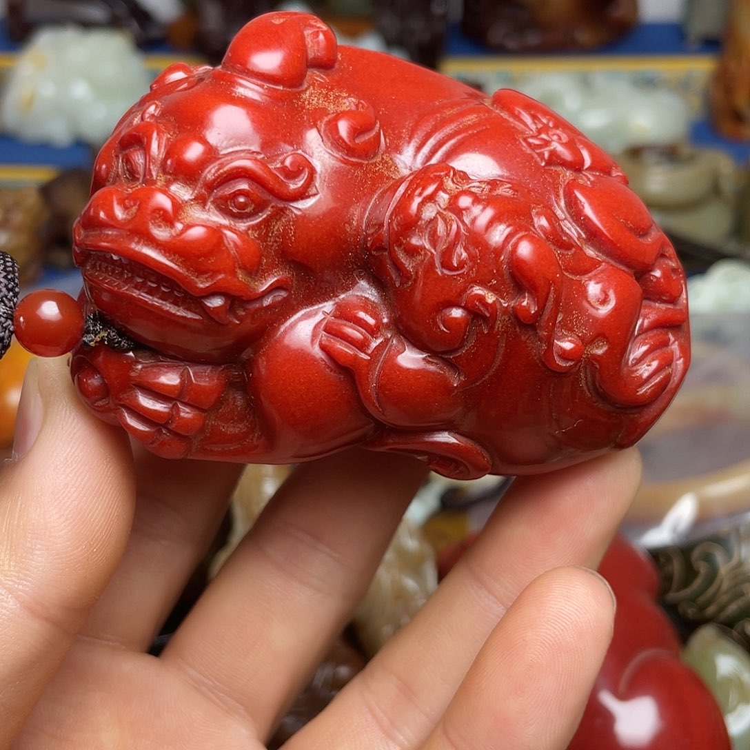 开***哥和田玉未镶嵌挂件